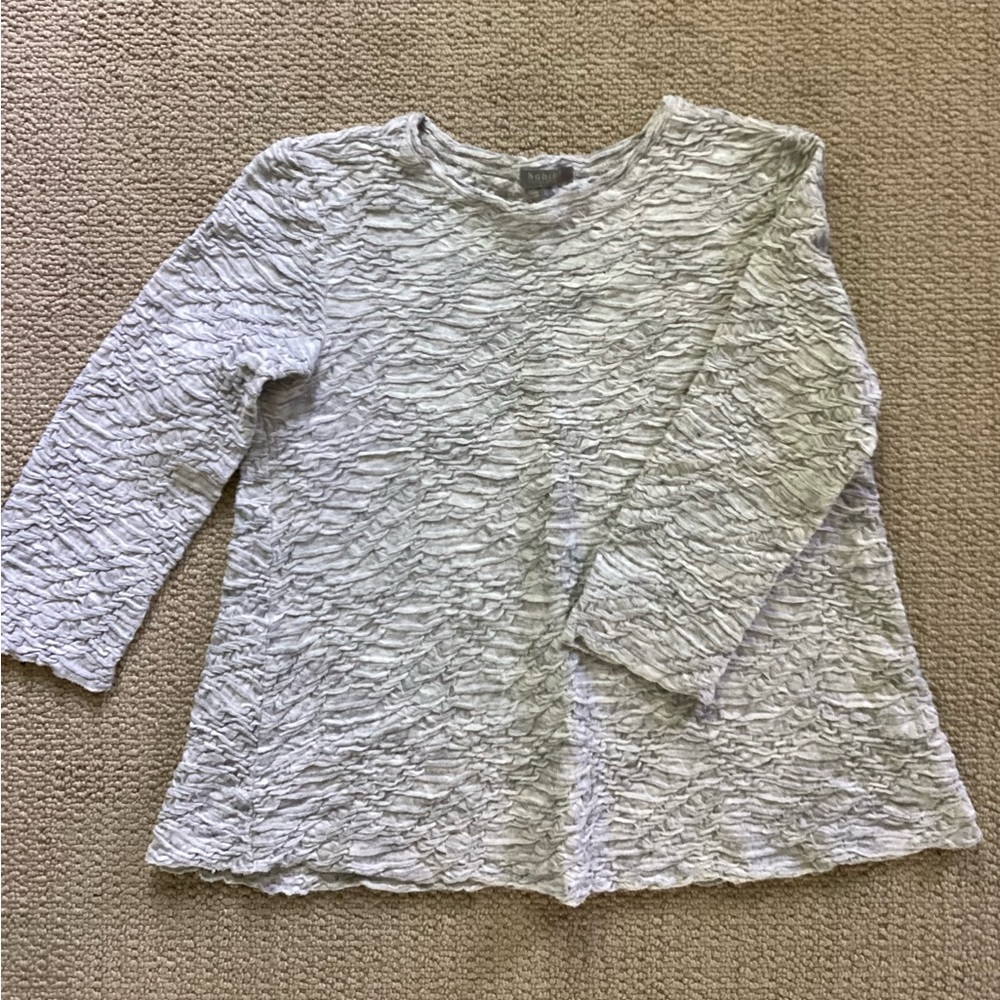 Grey Knit Top Size XS by Habitat
